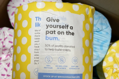 Who Gives A Crap recycled toilet paper at Hoolit